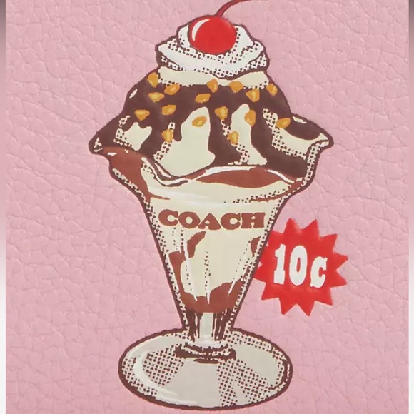 Coach Snap Wallet With Sundae Graphic nwt in packaging - Picture 2 of 6